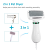 Pet hair comb Dog  hair dryer 2 and 1 pet supplies Pet hair Dryer with Slicker Brush; pet grooming