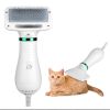 Pet hair comb Dog  hair dryer 2 and 1 pet supplies Pet hair Dryer with Slicker Brush; pet grooming