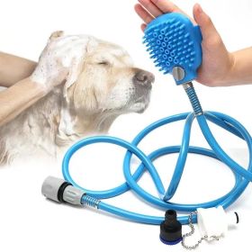 Portable Dog Shower Easy Install Pet Supplies Water Spray  Dog Bath Brush Use Plastic Family Pet Cleaning Grooming Accessories