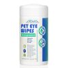 Pet Eye Wipes for Dogs  Puppies and Kittens 100 Count Natural and Aromatherapy Medicated Removes Dirt Crust and Discharge Soft and Gentle