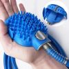 Portable Dog Shower Easy Install Pet Supplies Water Spray  Dog Bath Brush Use Plastic Family Pet Cleaning Grooming Accessories