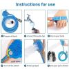 Portable Dog Shower Easy Install Pet Supplies Water Spray  Dog Bath Brush Use Plastic Family Pet Cleaning Grooming Accessories