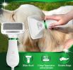 Pet hair comb Dog  hair dryer 2 and 1 pet supplies Pet hair Dryer with Slicker Brush; pet grooming