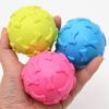 Rubber Squeaky Dog Ball Creative Funny Dog Bite Ball Pet Chew Ball Toy Bite Resistant Ball Pet Chew Squeaky Toy