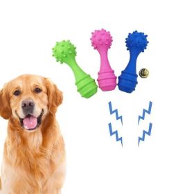 Pet Vocal Toy Dog Molar Rod Interactive Training  Dog Toy TPR Environmentally Friendly Bite Resistant Pet Accessories (Color: Green)