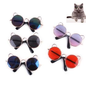 1PC Pet Glasses Dog Glasses Pet Product For Little Dog  Eye-Wear Sunglasses Reflection Photos Props Pet Cat Accessories (Color: Green)