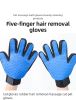 Dog Grooming Glove  Wool Glove Pet Hair Deshedding Brush Comb Glove For Pet Dog Cleaning Massage Glove For Animal Sale