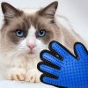 Dog Grooming Glove  Wool Glove Pet Hair Deshedding Brush Comb Glove For Pet Dog Cleaning Massage Glove For Animal Sale