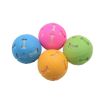 Natural Rubber Ball Pet Toy  Hollow Footprint Training Elastic Durable Chew Play Ball Toy for Dog and Cat