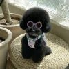 Crown Round Sunglasses For Dogs Cats Pet Accessories Puppy Yorkie Teddy Eye Wear Glasses Sunglasses Pets Supplies