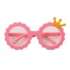 Crown Round Sunglasses For Dogs Cats Pet Accessories Puppy Yorkie Teddy Eye Wear Glasses Sunglasses Pets Supplies