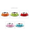 Pet Feeding Bowls Stainless Steel Non-slip Dog Bowl Durable Anti-fall  Puppy Feeder For Dogs