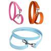 PU Leather Small/Medium Dog Leash Soft Walking Dog Collar Leash Running Training Dog Harness Lead Leash Puppy Pet Small Dog Leash Belt